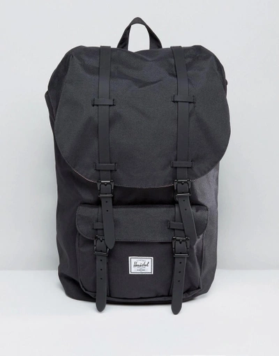 Herschel Supply Co Little America Backpack In Black 25l