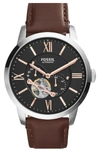 FOSSIL THE COMMUTER MESH STRAP WATCH, 34MM,ME3061