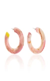 CULT GAIA Kennedy Large Hoop Earrings,30000AC-CARNATION