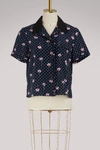 MIU MIU Pijama silk shirt,MK1257 1QBA 8