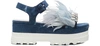 MIU MIU Feathers sandals,5XZ306 3F8V F0008