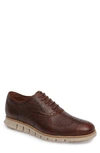 COLE HAAN 'ZEROGRAND' WINGTIP OXFORD,C25005