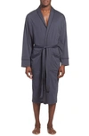 Daniel Buchler Peruvian Pima Cotton Robe In Ink