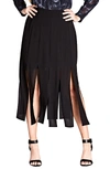 CITY CHIC STUCK ON YOU PLEATED MAXI SKIRT,00129765