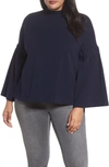 TWO BY VINCE CAMUTO Bell Sleeve Top,9467660