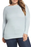 LUCKY BRAND WAFFLE THERMAL TOP,7Q63534