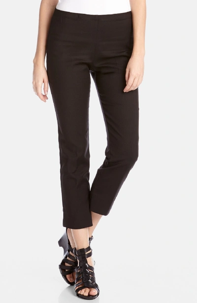 Karen Kane Wrinkle Resistant Travel Pants In Black