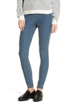 Hue Denim Leggings In Stone Acid Wash