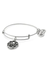 ALEX AND ANI PATH OF LIFE ADJUSTABLE WIRE BANGLE,A17EB29RG