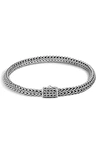 John Hardy Classic Chain Sterling Silver Extra Small Bracelet In Silver