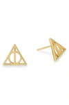 ALEX AND ANI HARRY POTTER(TM) DEATHLY HALLOWS(TM) EARRINGS,AS17HP17G
