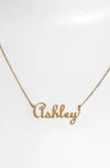 ARGENTO VIVO ARGENTO VIVO PERSONALIZED SCRIPT NAME WITH HEART NECKLACE (NORDSTROM ONLINE EXCLUSIVE),808885