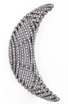 NADRI PAVÉ CRESCENT PIN,NH32096ODG