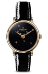 GOMELSKY The Agnes Varis Solar System Leather Strap Watch, 32mm,G0120072635