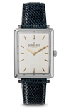 GOMELSKY THE SHIRLEY FROMER LEATHER STRAP WATCH, 32MM X 25MM,G0120072636