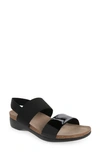 Munro 'pisces' Sandal In Black