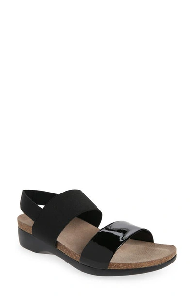 Munro 'pisces' Sandal In Black Multi