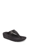 Fitflop Lulu Flip Flop In Black