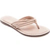 Bernardo Miami Two Strap Thong Sandals In Blush