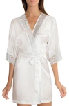 IN BLOOM BY JONQUIL SATIN ROBE,BBL030