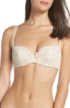 B.tempt'd By Wacoal 'ciao Bella' Underwire Balconette Bra In Vanilla Ice