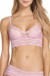 B.tempt'd By Wacoal 'lace Kiss' Bralette In Pastel Lavender