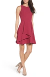ADELYN RAE ATHENA FIT & FLARE DRESS,F75D3095