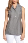 Foxcroft Dani Button Back Shirt In Olive