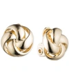 ANNE KLEIN KNOT E-Z COMFORT CLIP-ON EARRINGS