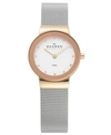 SKAGEN WOMEN'S STAINLESS STEEL MESH BRACELET WATCH 26MM 358SRSC