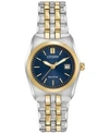 Citizen Corso Womens Two Tone Stainless Steel Bracelet Watch Ew2294-53l In Two-tone