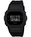 CASIO MEN'S DIGITAL BLACK RESIN STRAP WATCH 43X43MM