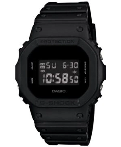 Casio Men's Digital Black Resin Strap Watch 43x43mm