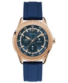 GUESS CONNECT UNISEX BLUE SILICONE STRAP TOUCHSCREEN SMART WATCH 40MM