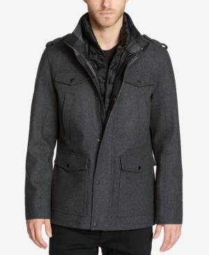 guess military jacket mens