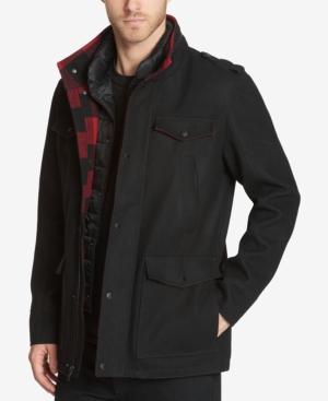 guess military jacket mens