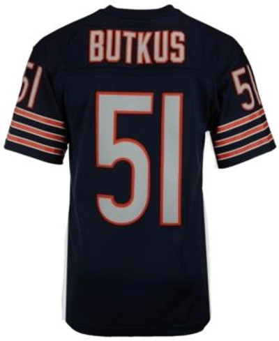 Mitchell & Ness Men's Dick Butkus Chicago Bears Replica Throwback Jersey In Navy