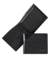 Guess Men's  Monterrey Billfold Wallet With Removable Passcase In Black
