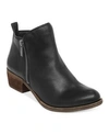 LUCKY BRAND WOMEN'S BASEL LEATHER BOOTIES WOMEN'S SHOES