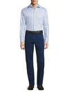 Peter Millar Crown Sateen Stretch Five-pocket Pants In Cape Red