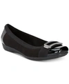 ANNE KLEIN SPORT UPLIFT BUCKLE FLATS