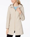 VIA SPIGA SIDE-TAB HOODED RAINCOAT