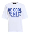 DSQUARED2 BE COOL BE NICE T-SHIRT,10347204