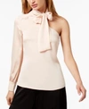 1.STATE ONE-SHOULDER TIE BLOUSE