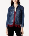 Lucky Brand Cotton Denim Trucker Jacket In Presidio