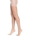 HUE WOMEN'S CONTROL TOP SILKY SHEER TIGHTS HOSIERY