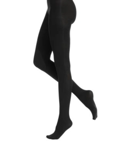 Hue Opaque Sheer To Waist Tights In Black