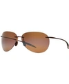 Maui Jim Polarized Sugar Beach Sunglasses, 421 In Brown/bronze Mirror Polarized