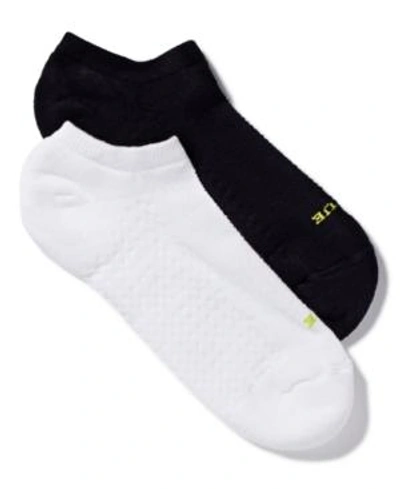 HUE WOMEN'S AIR CUSHION NO SHOW 3 PACK SOCKS U12798