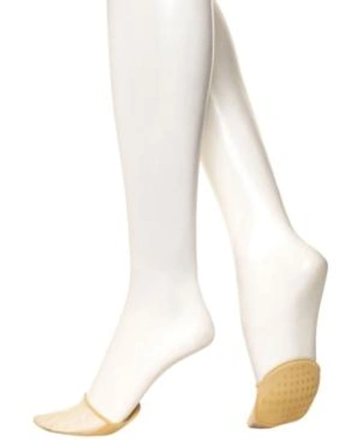 Hue Women's Sheer Toe-cover Liner Socks In Pale Beige